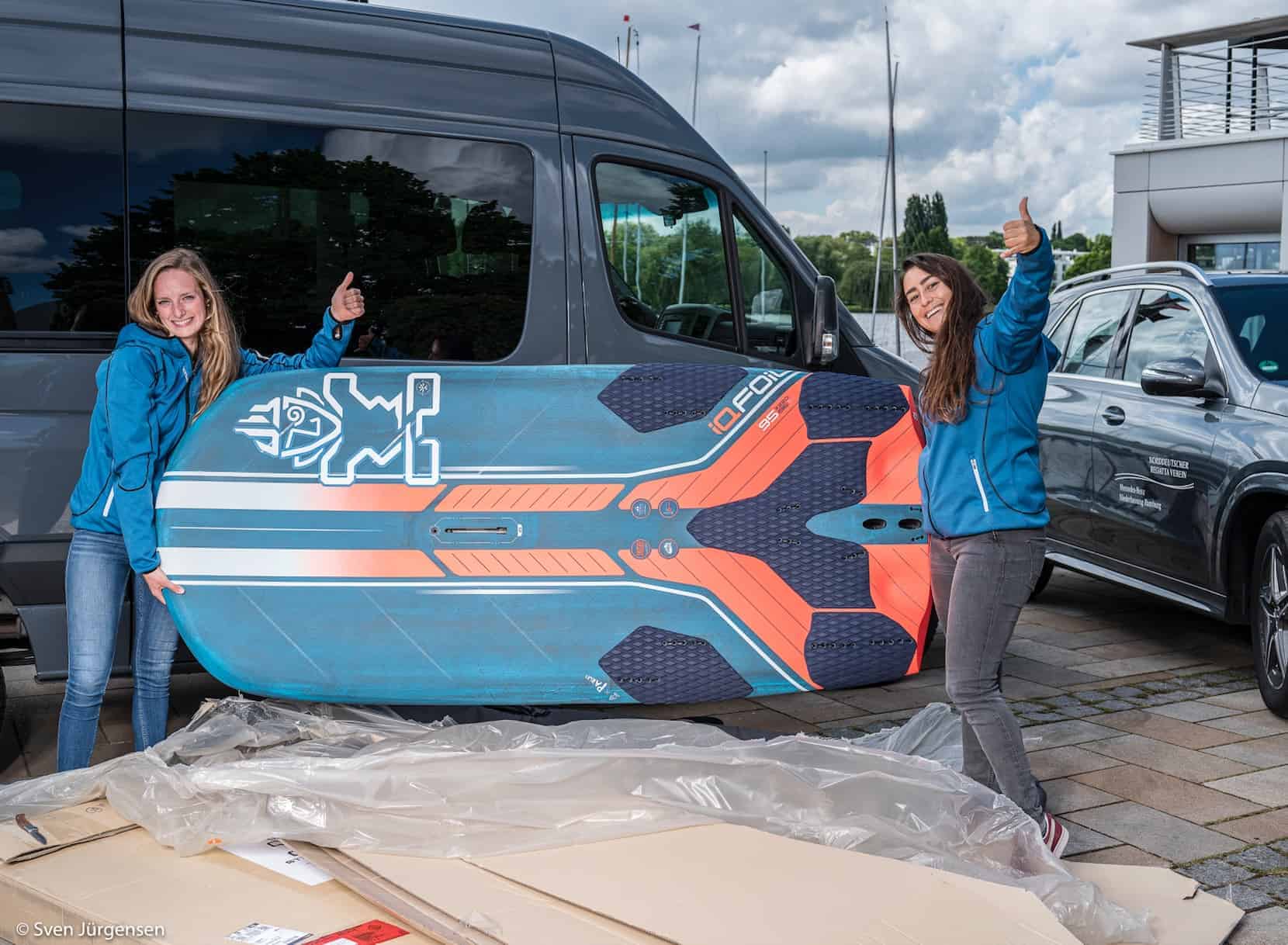 First IQFoil Boards Are Delivered - 3 - Windsurf