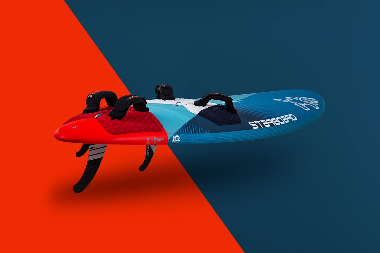 2023-Starboard-Kode-Carbon-Sandwich-Features-tail-red-blue
