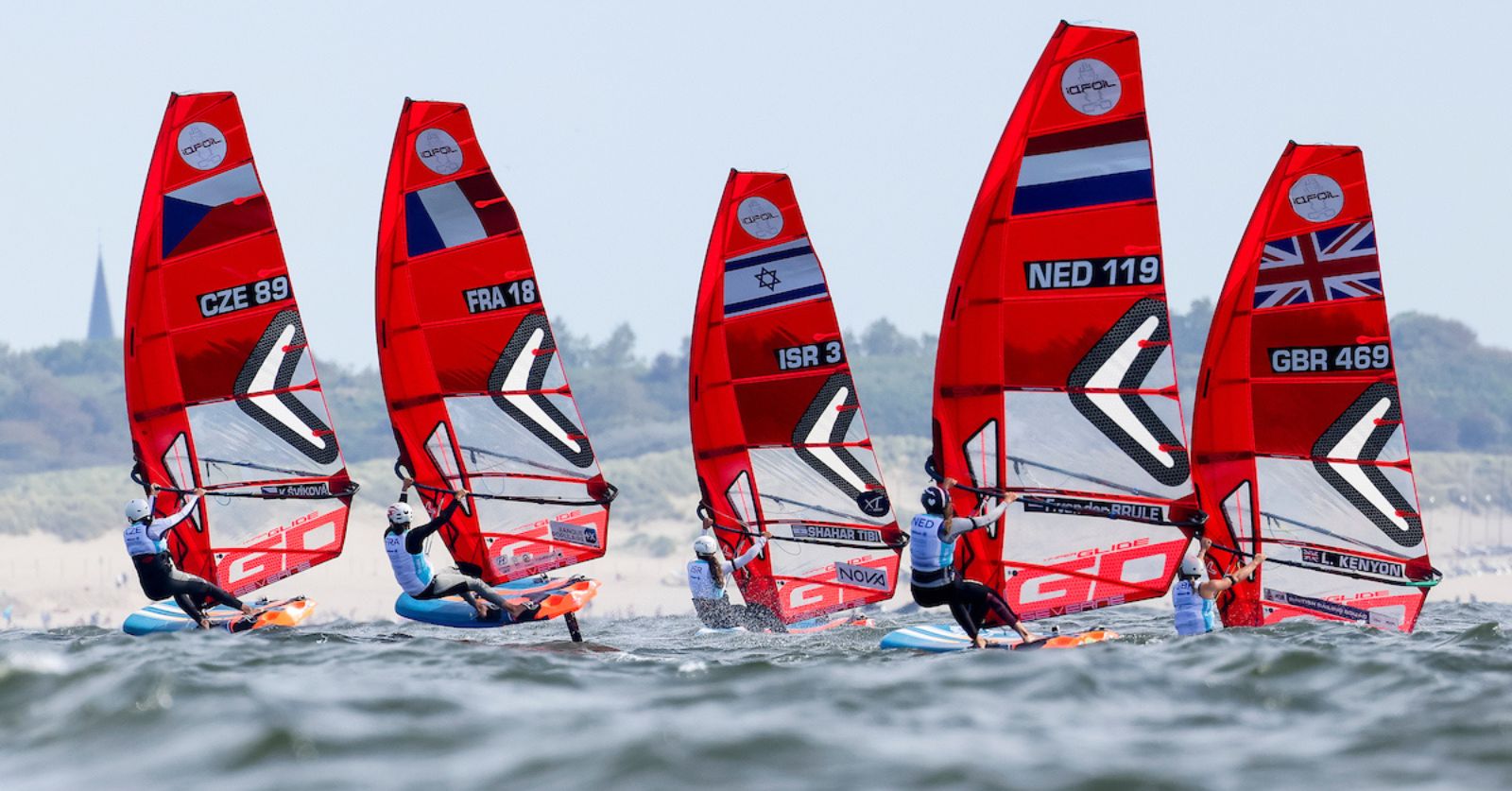 iQFoil World Championship Women's fleet - 4