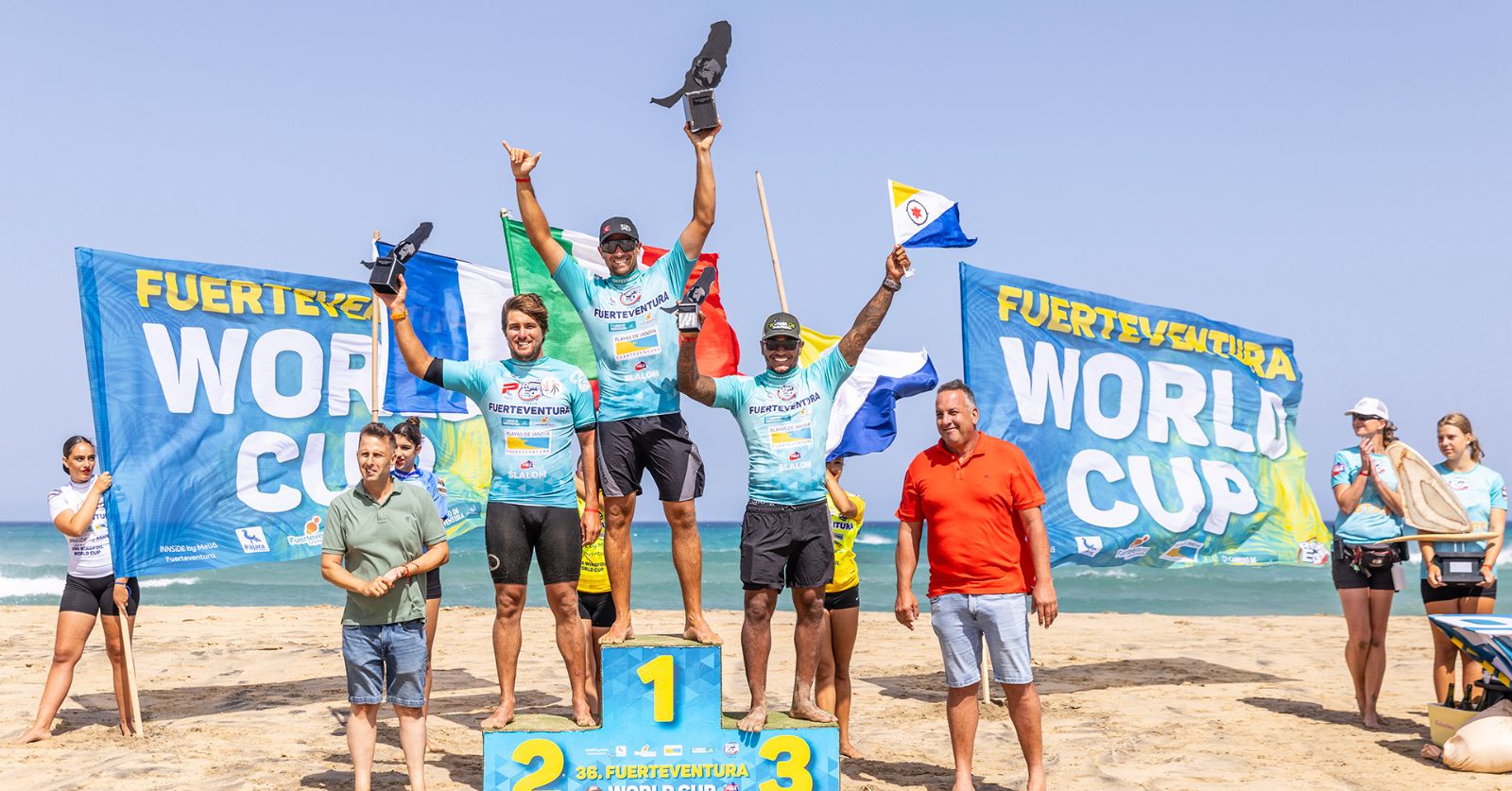 Slalom X Men's podium Fuerteventura